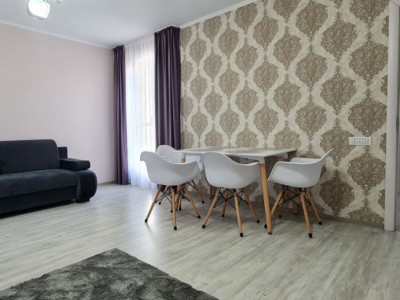 Apartament cu 2 camere + terasa 59 mp, mobilat si utilat recent Kazeboo Beach