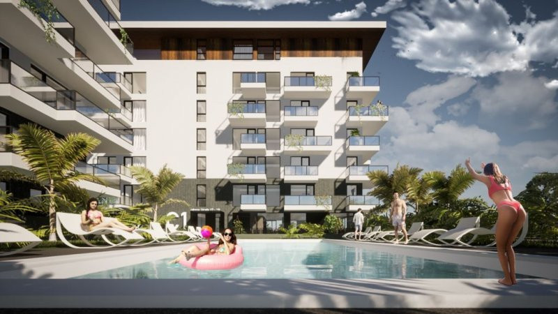 Apartament de 2 camere - Ansamblu rezidențial cu piscina și loc de joaca.