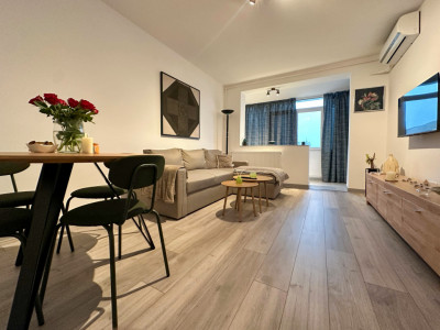 Apartament modern 2 camere de inchiriat pe termen lung, City Park Mall,Constanta
