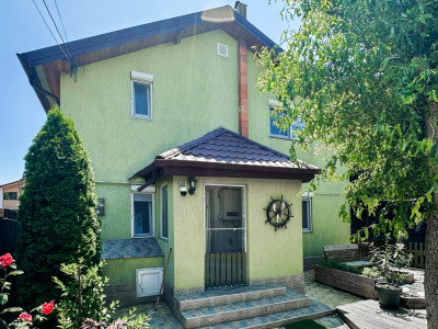 Casă P+M cu 5 camere în Cumpăna- teren generos, mobilată și utilată