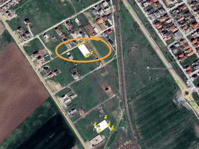Teren Intravilan de constructii | 1085 mp | Ovidiu | Zona Academia Hagi