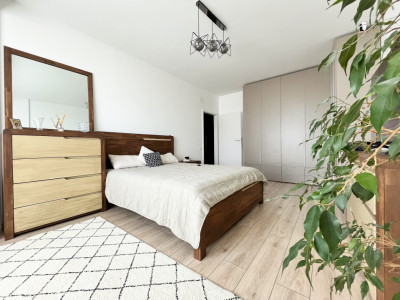 Apartament 2 cam mobilat si utilat  modern + loc de parcare - complex Novopolis