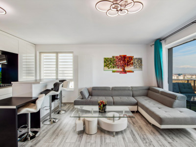 Penthouse 4 camere de închiriat - mobilat si utilat premium in Complex Maurer