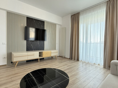 Apartament cu 2 camere mobilat si utilat cu vedere la LAC si la Piscina