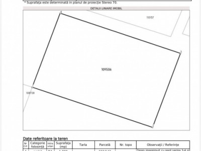 Teren 1000 mp in Costinesti- utilități - aproape de Nibiru, ideal investiție 