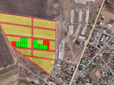Teren intravilan Techirghiol - 17 loturi - King Pavaj