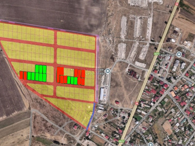 Teren intravilan Techirghiol - 11 loturi - King Pavaj
