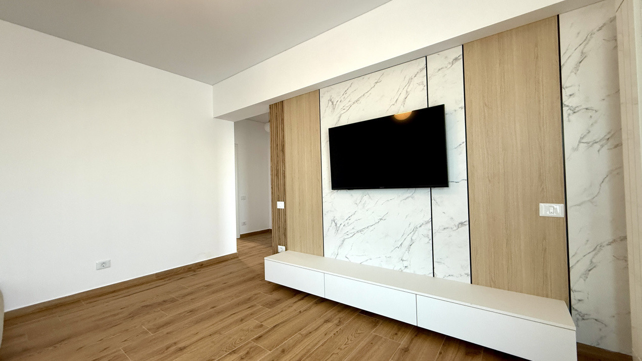 Apartament cu 2 camere mobilat si utilat decomandat cu bucataria inchisa