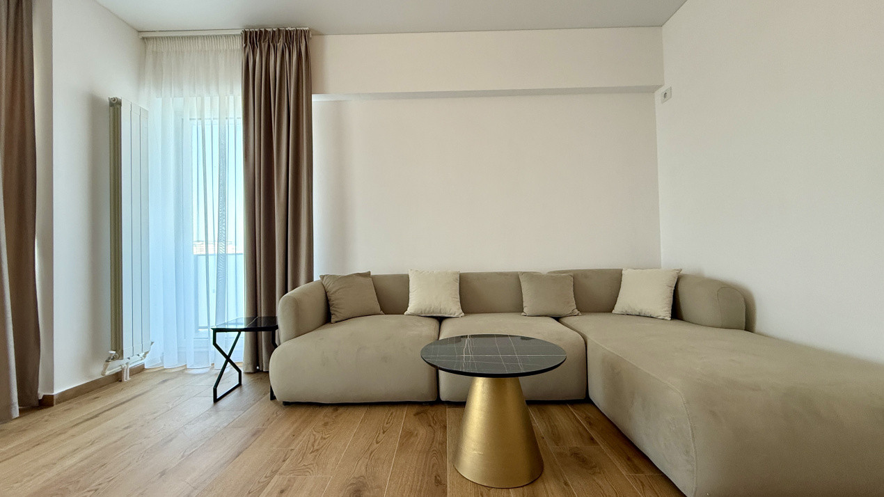 Apartament cu 2 camere mobilat si utilat decomandat cu bucataria inchisa