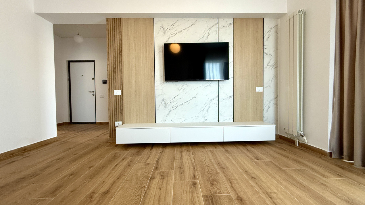 Apartament cu 2 camere mobilat si utilat decomandat cu bucataria inchisa