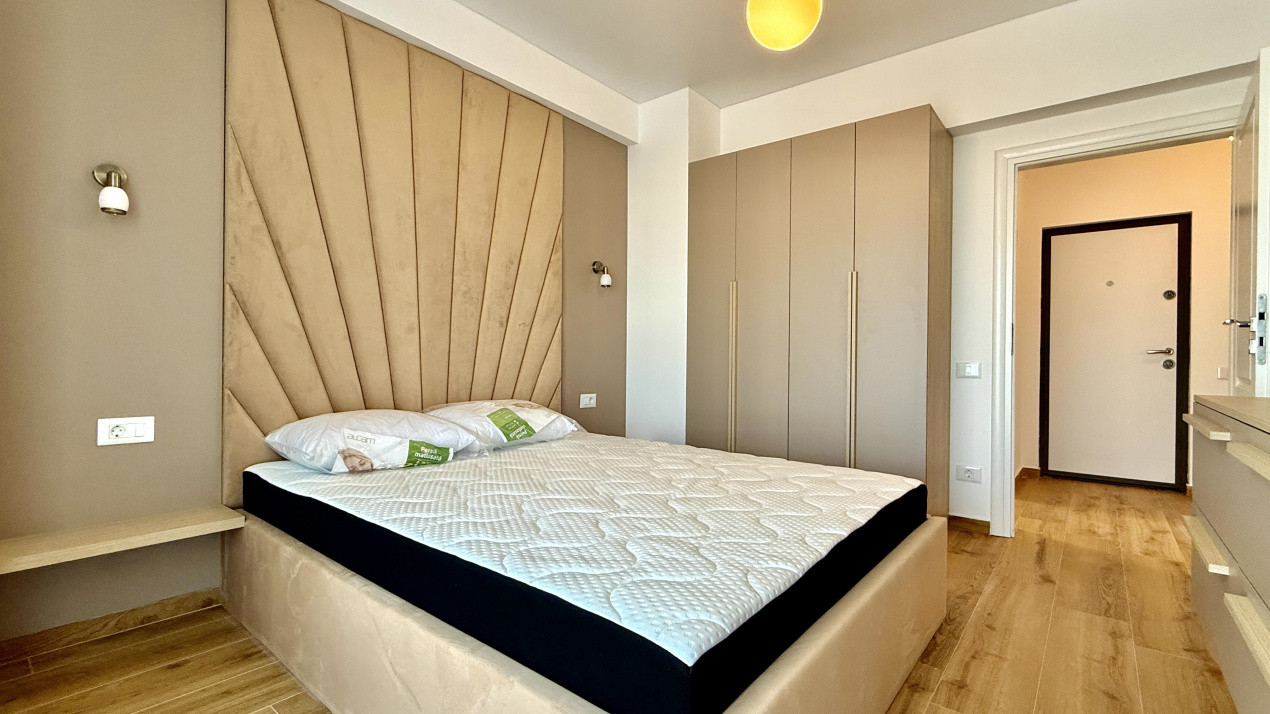 Apartament cu 2 camere mobilat si utilat decomandat cu bucataria inchisa