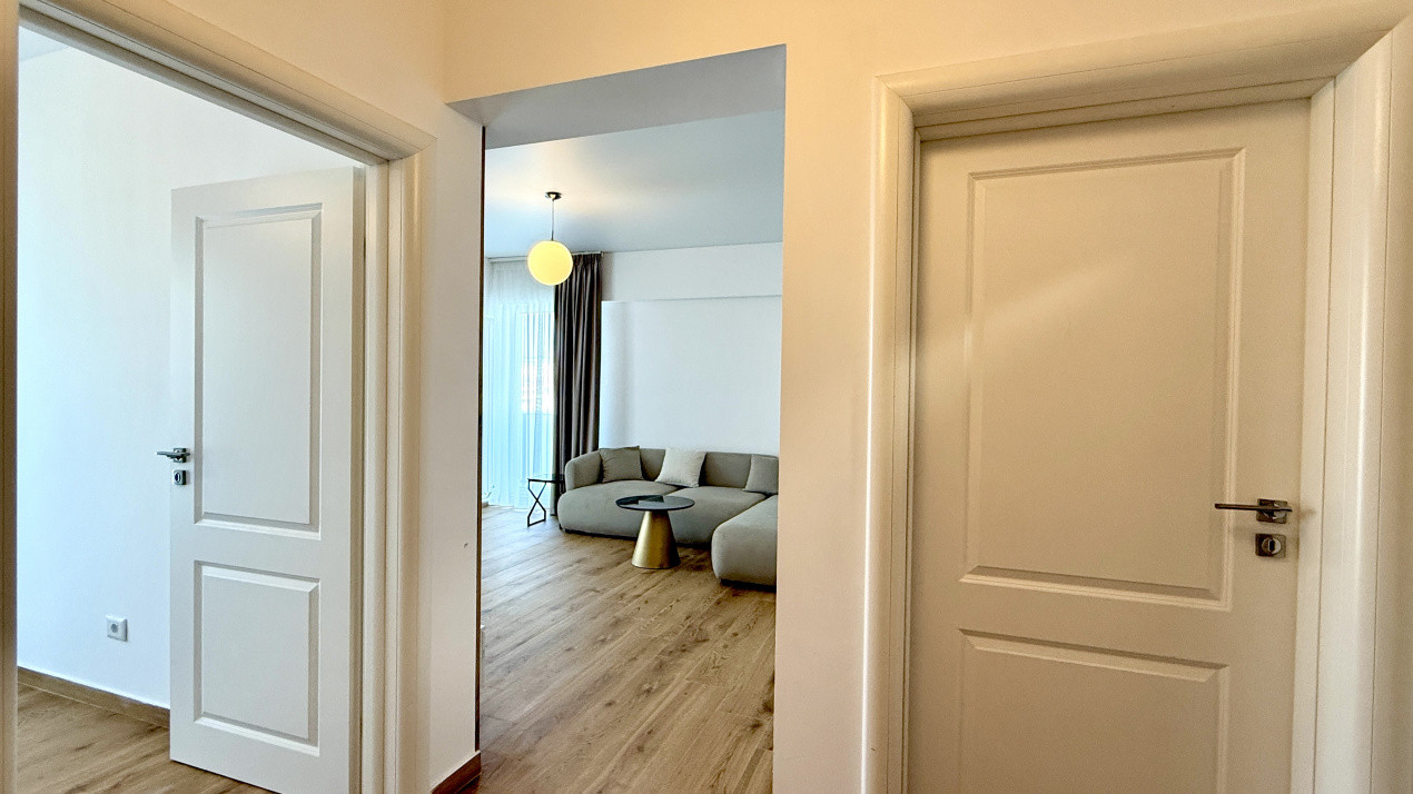 Apartament cu 2 camere mobilat si utilat decomandat cu bucataria inchisa