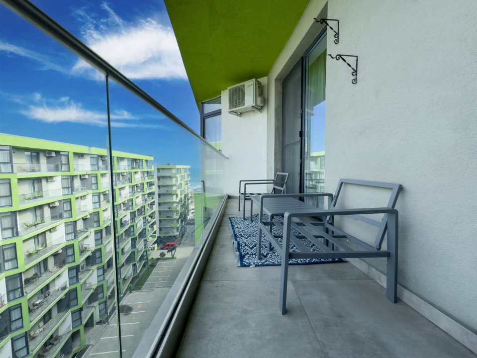 Apartament 2 camere in Mamaia Nord - Prima linie la mare Alezzi Resort