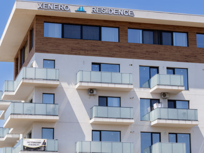 Apartament cu vedere spre curtea interioara, spre piscina in bloc finalizat