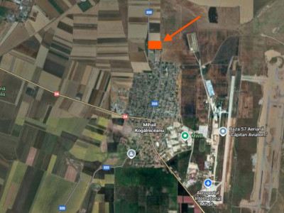 Teren intravilan 7ha, deschidere 234m la drum județean, Mihail Kogălniceanu
