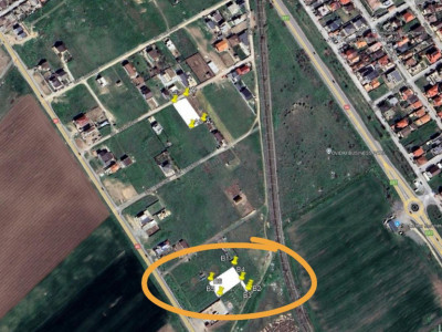 Teren Intravilan de constructii | 1184 mp | Ovidiu | Academia Hagi