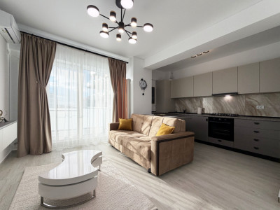 Mamaia Sat - Apartamant cu 2 camere, prima închiriere, loc de parcare subteran