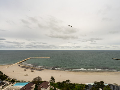 Penthouse Olimp – 139 mp | etaj 15 | panoramă frontala la mare, finisaje Tempini