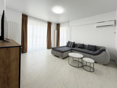 Mamaia Nord - Apartamant 2 camere decomandat, vedere frontala la lac