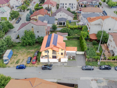 Casă/Vilă P+M de vânzare – Ovidiu Sud | 4 dormitoare | Panouri fotovoltaice | 