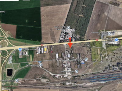 Teren industrial in Constanta 5000 mp cu PUD aprobat Hale AUTOSTRADA
