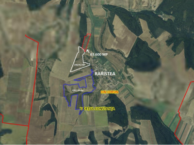 Teren pășune 106 ha | Răriștea, comuna Ion Corvin, județul Constanț