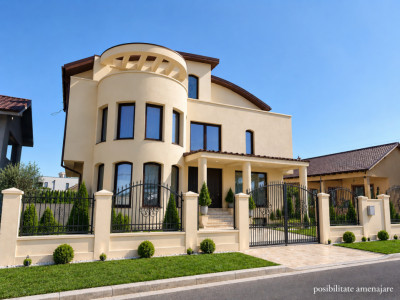 Vilă exclusivistă D+P+E+M | Ovidiu | 600 mp construiți | Finisaje de lux 