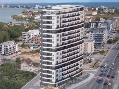 Tomis Tower - Apartament decomandat 2 camere terasa spațioasă cu vedere la Lac