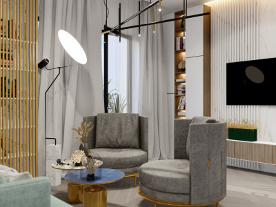 Apartament 2 camere cu vedere la LAC in Statiunea Mamaia cu terasa de 20mp!